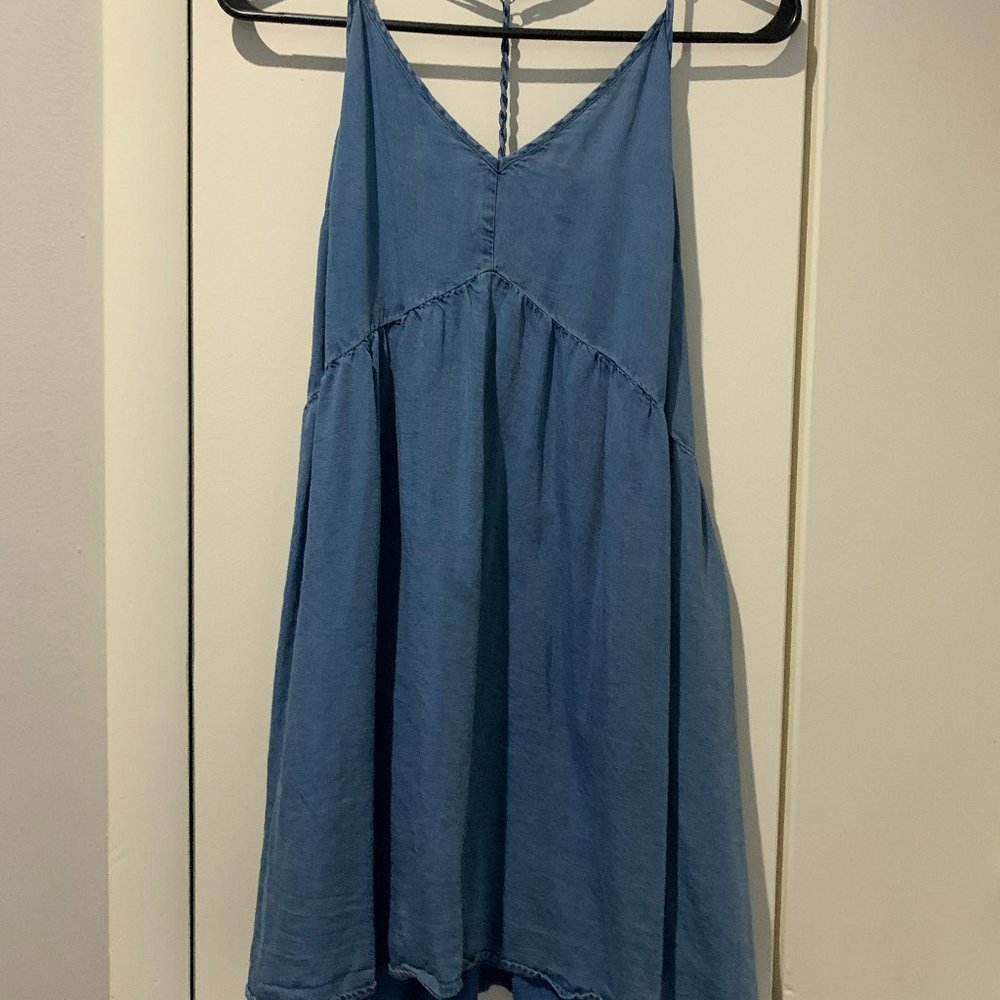 Denim sun dress